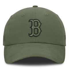 Boston Red Sox Fanatics Pine Rider Adjustable Hat - Olive - Fanatics on Sale