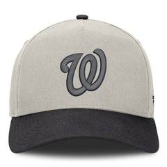 Washington Nationals Fanatics Wonder A-Frame Adjustable Hat - Stone/Graphite - Fanatics Lifestyle