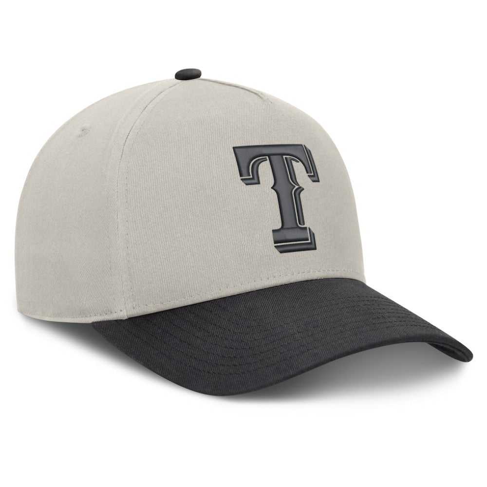 Texas Rangers Fanatics Wonder A-Frame Adjustable Hat - Stone/Graphite - Fanatics Online