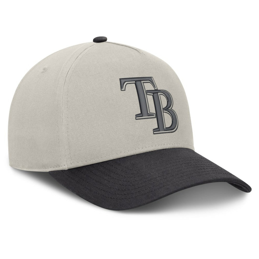 Tampa Bay Rays Fanatics Wonder A-Frame Adjustable Hat - Stone/Graphite - Fanatics on Sale