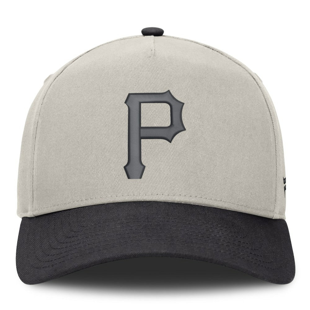 Pittsburgh Pirates Fanatics Wonder A-Frame Adjustable Hat - Stone/Graphite - Fanatics Online