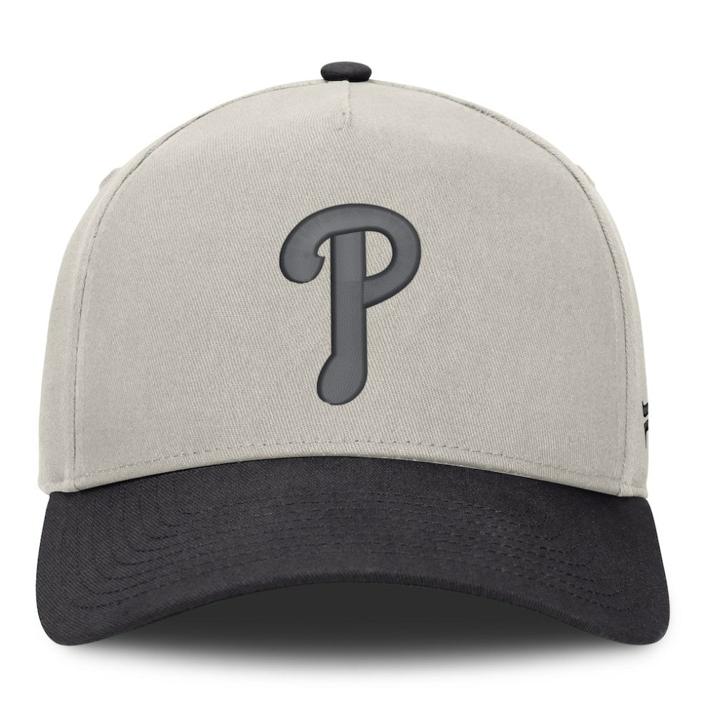 Philadelphia Phillies Fanatics Wonder A-Frame Adjustable Hat - Stone/Graphite - Fanatics on Sale