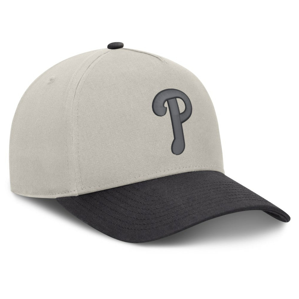 Philadelphia Phillies Fanatics Wonder A-Frame Adjustable Hat - Stone/Graphite - Fanatics on Sale