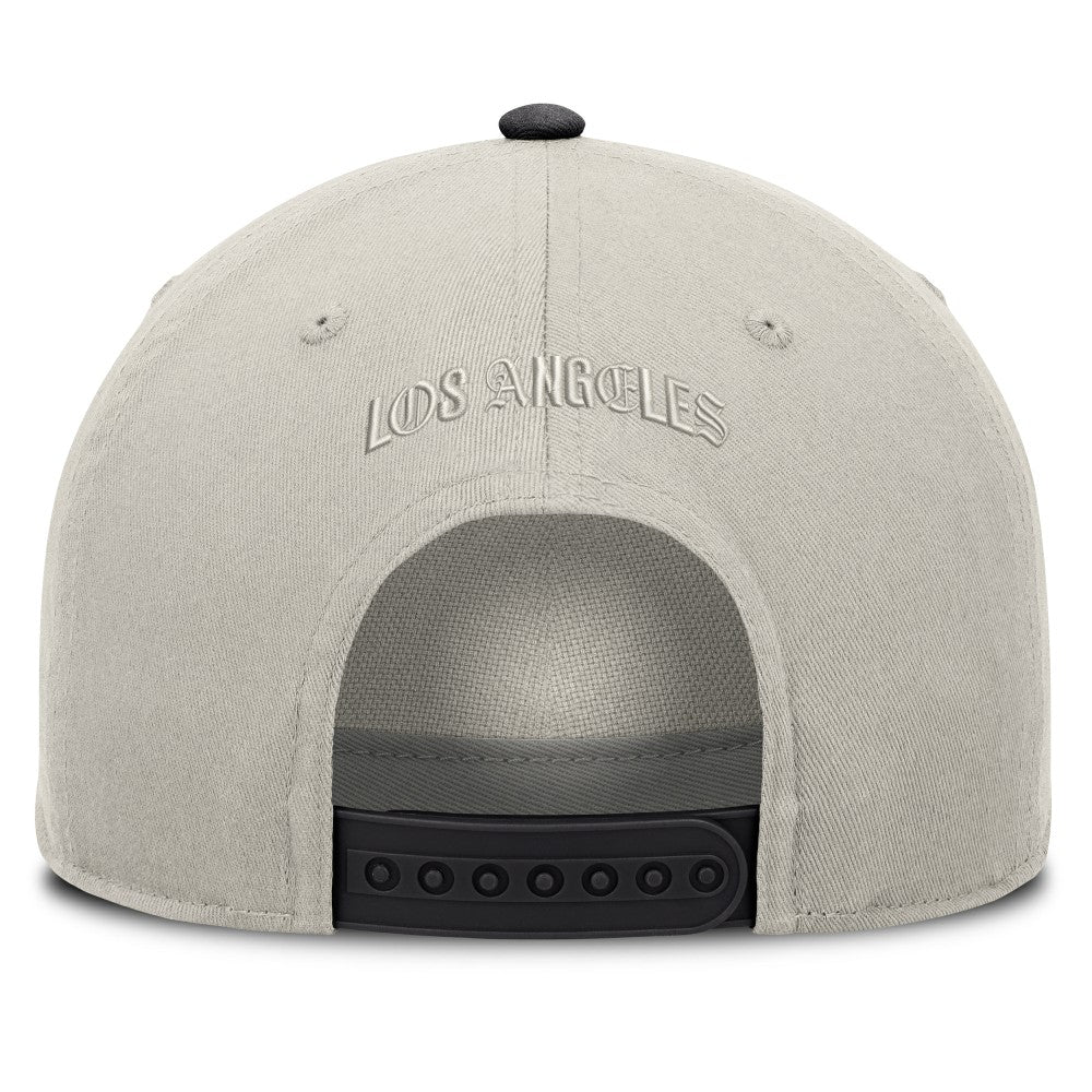 Los Angeles Dodgers Fanatics Wonder A-Frame Adjustable Hat - Stone/Graphite - Fanatics Online