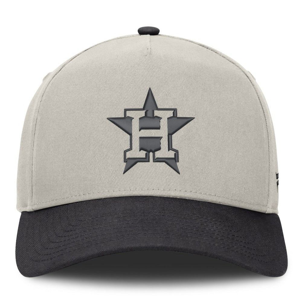 Houston Astros Fanatics Wonder A-Frame Adjustable Hat - Stone/Graphite - Fanatics on Sale