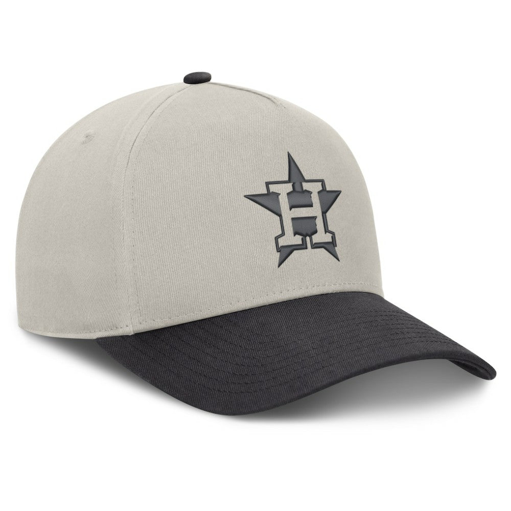 Houston Astros Fanatics Wonder A-Frame Adjustable Hat - Stone/Graphite - Fanatics on Sale