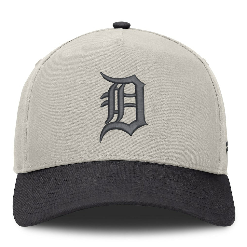 Detroit Tigers Fanatics Wonder A-Frame Adjustable Hat - Stone/Graphite - Fanatics on Sale