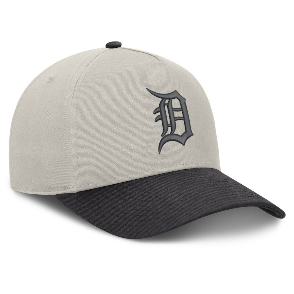 Detroit Tigers Fanatics Wonder A-Frame Adjustable Hat - Stone/Graphite - Fanatics on Sale