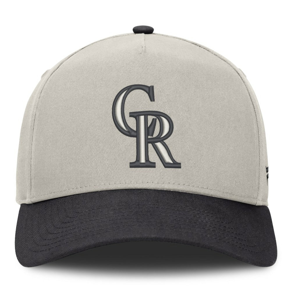 Colorado Rockies Fanatics Wonder A-Frame Adjustable Hat - Stone/Graphite - Fanatics Online