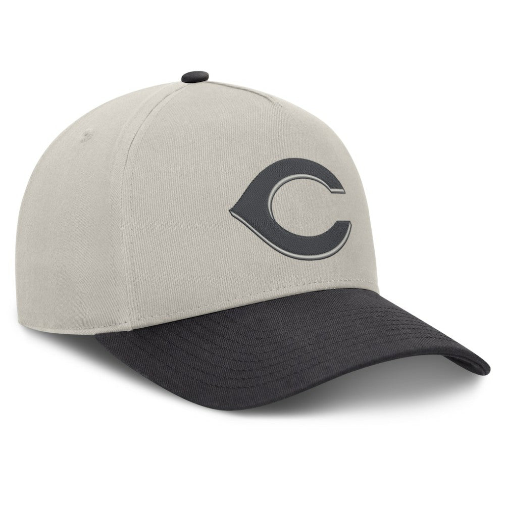 Cincinnati Reds Fanatics Wonder A-Frame Adjustable Hat - Stone/Graphite - Fanatics Online