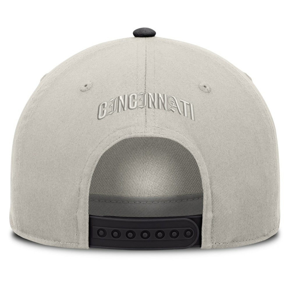 Cincinnati Reds Fanatics Wonder A-Frame Adjustable Hat - Stone/Graphite - Fanatics Online