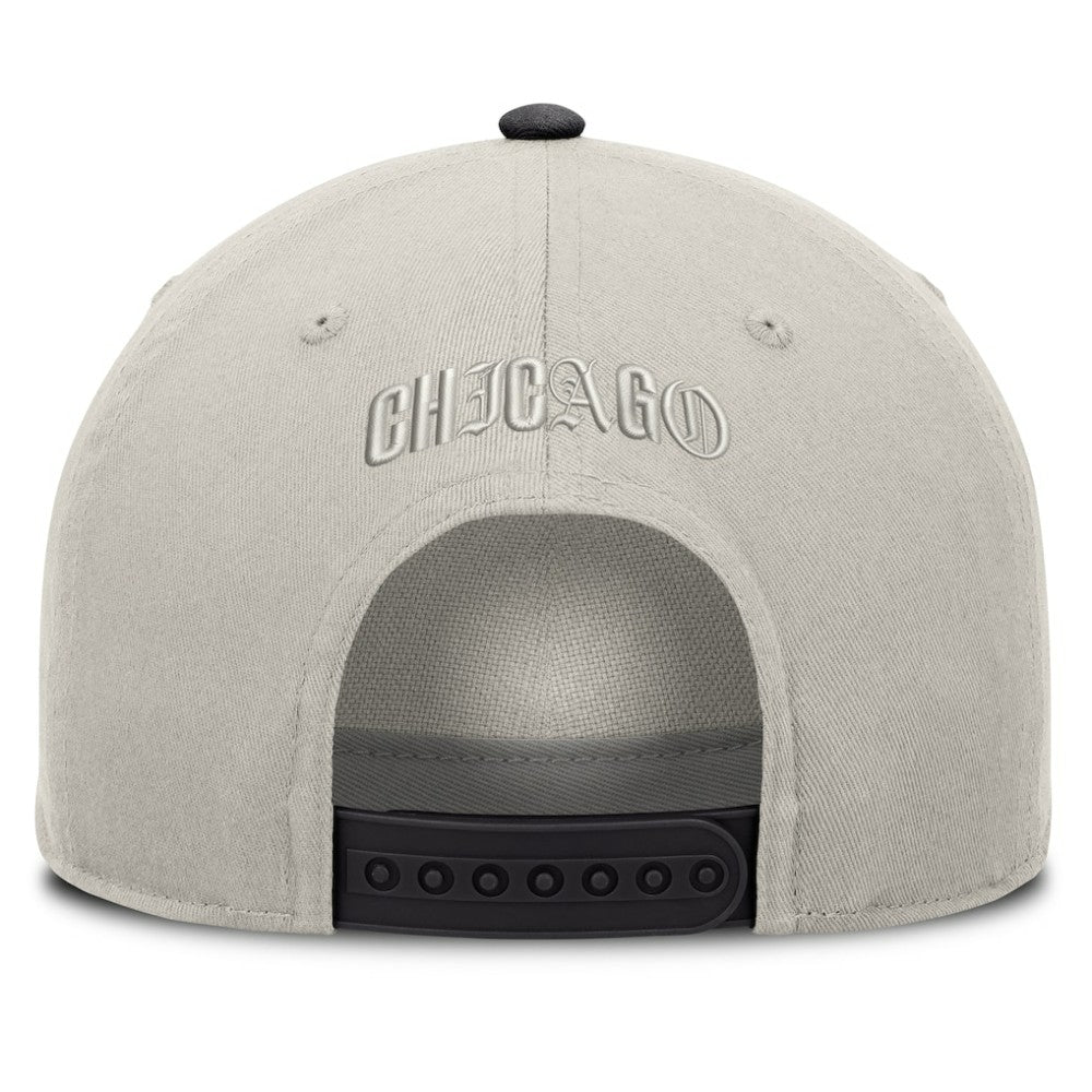 Chicago Cubs Fanatics Wonder A-Frame Adjustable Hat - Stone/Graphite - Fanatics Sale