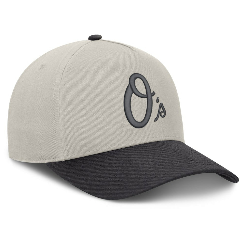 Baltimore Orioles Fanatics Wonder A-Frame Adjustable Hat - Stone/Graphite - Fanatics Sale