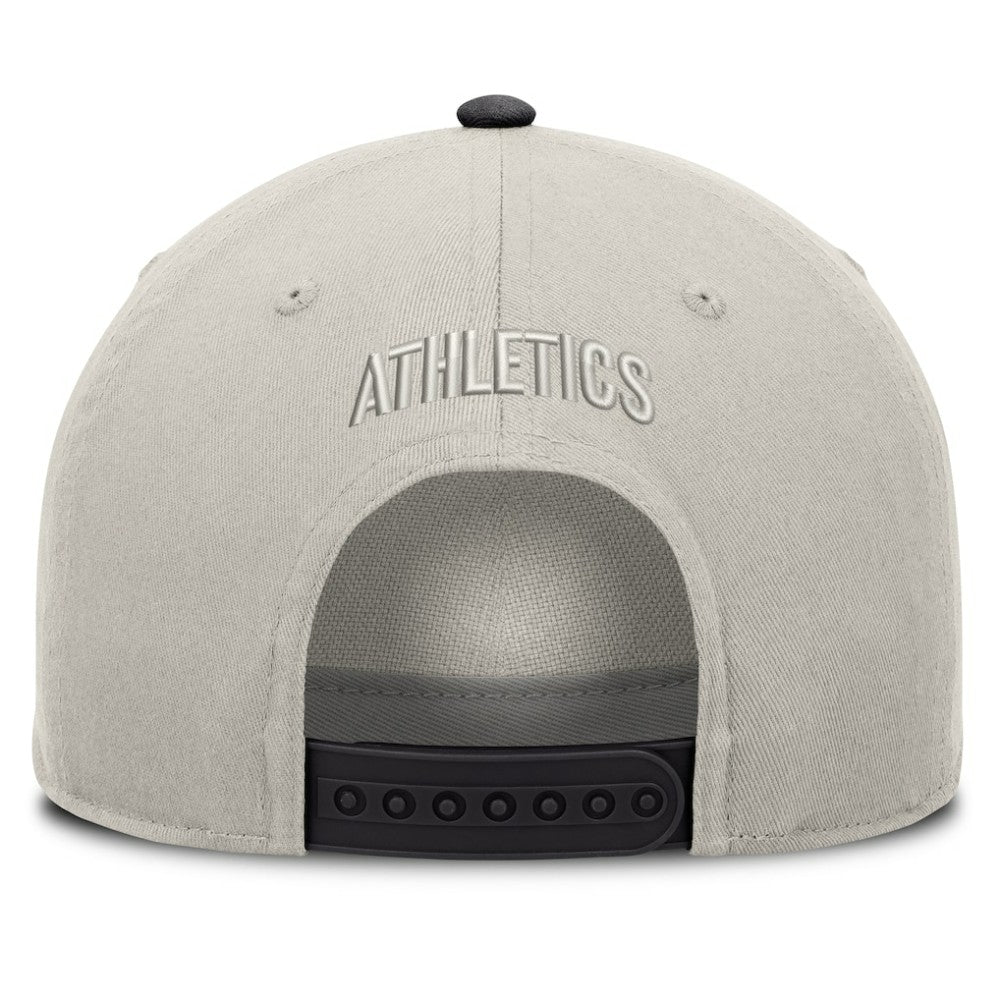 Athletics Fanatics Wonder A-Frame Adjustable Hat - Stone/Graphite - Fanatics Sale