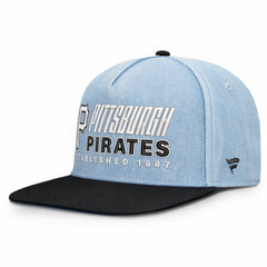 Pittsburgh Pirates Fanatics Twinbill Snapback Hat - Denim - Fanatics Online