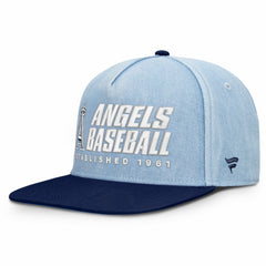Los Angeles Angels Fanatics Twinbill Snapback Hat - Denim - Fanatics Online