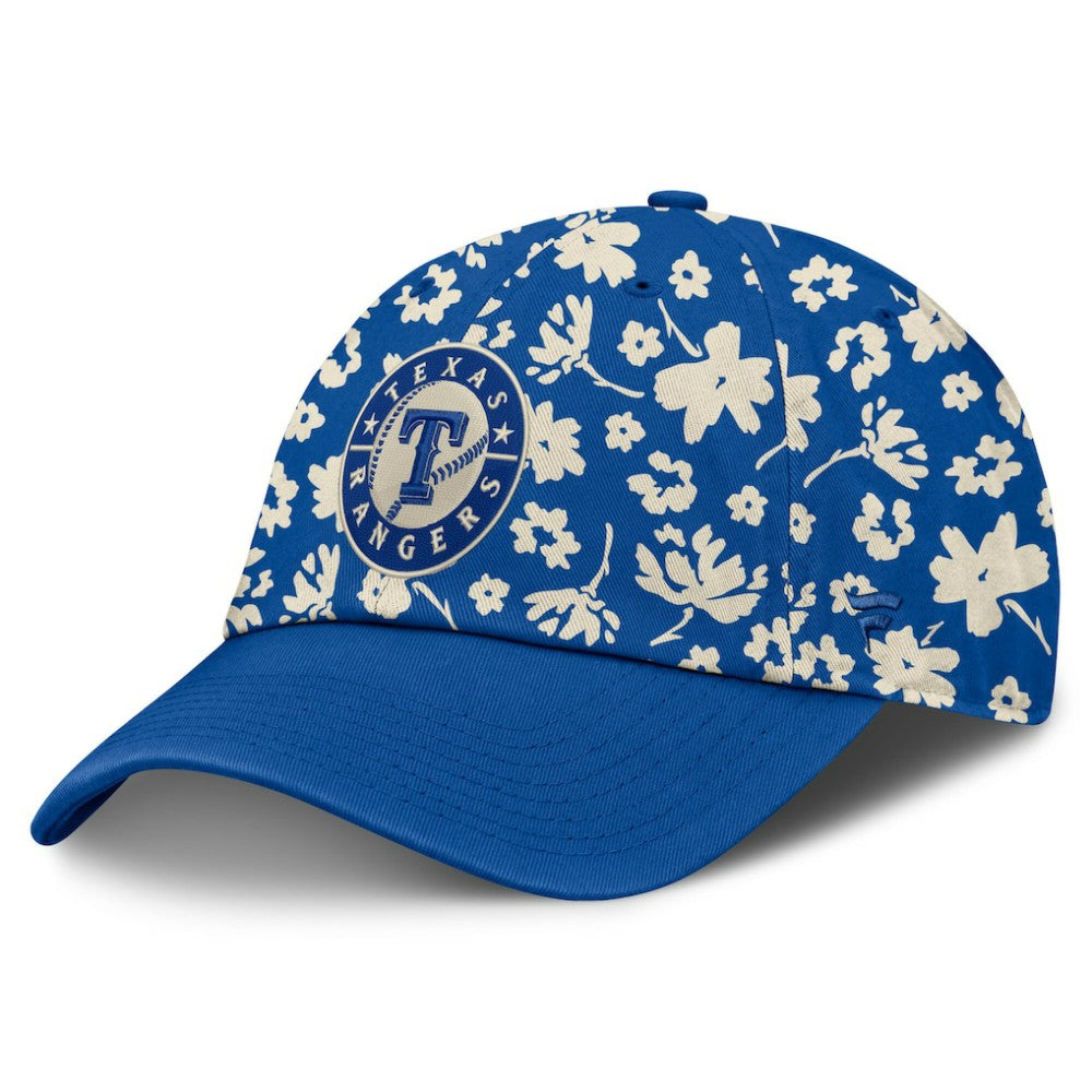 Texas Rangers Fanatics Women's Blossom Adjustable Hat - Royal - Fanatics Lifestyle