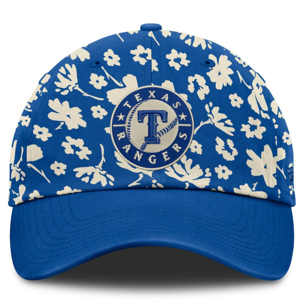 Texas Rangers Fanatics Women's Blossom Adjustable Hat - Royal - Fanatics Lifestyle
