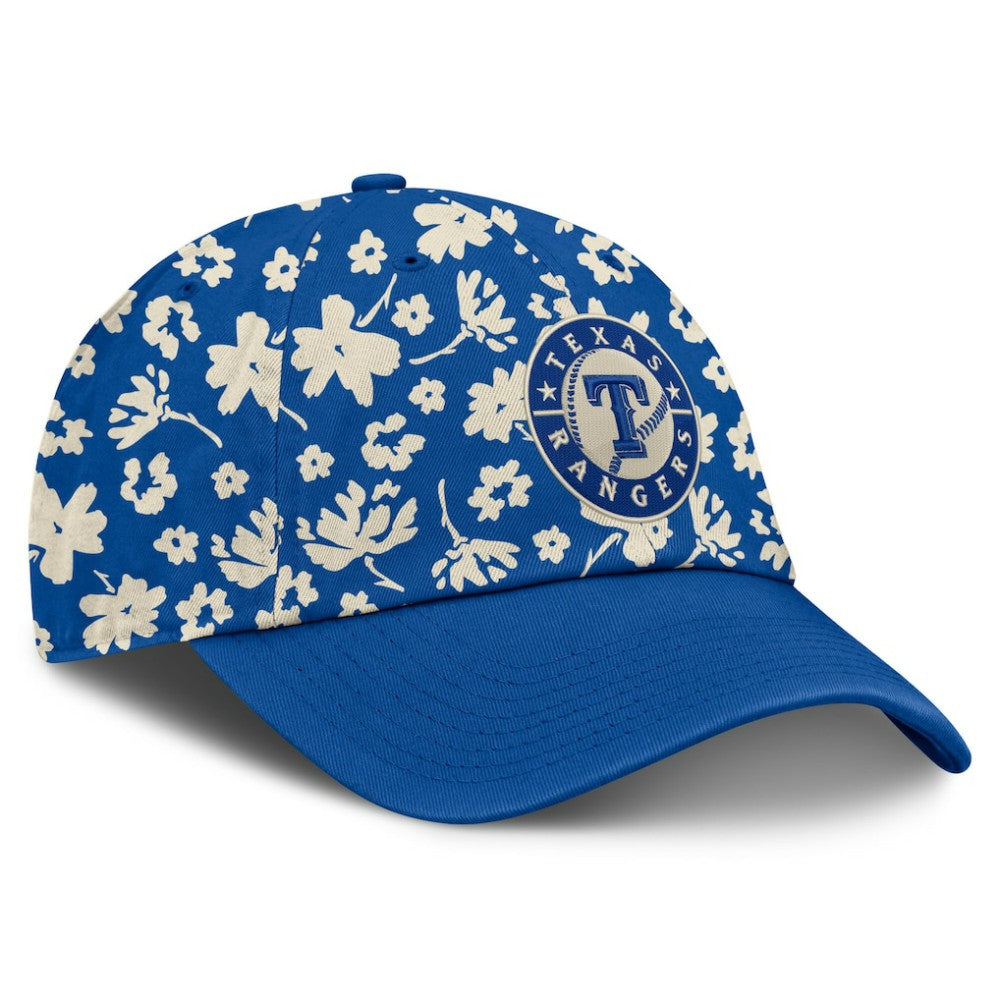 Texas Rangers Fanatics Women's Blossom Adjustable Hat - Royal - Fanatics Lifestyle