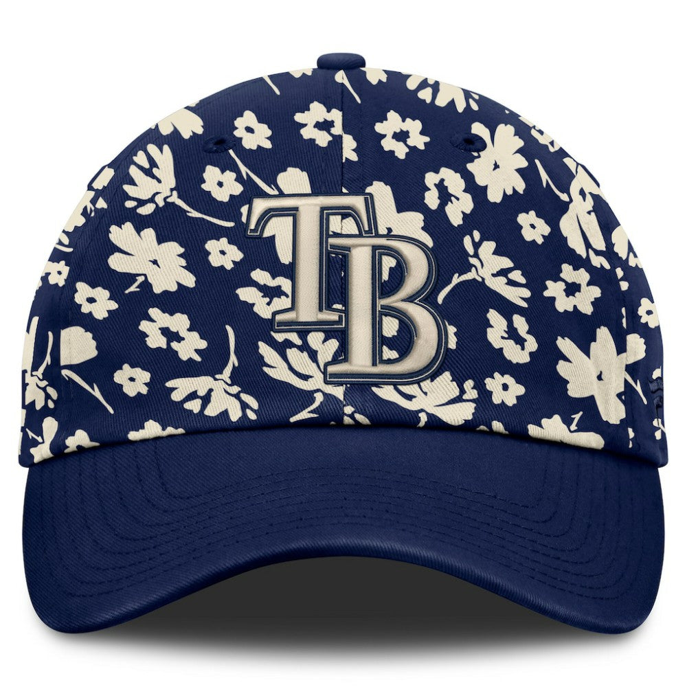 Tampa Bay Rays Fanatics Women's Blossom Adjustable Hat - Navy - Fanatics on Sale