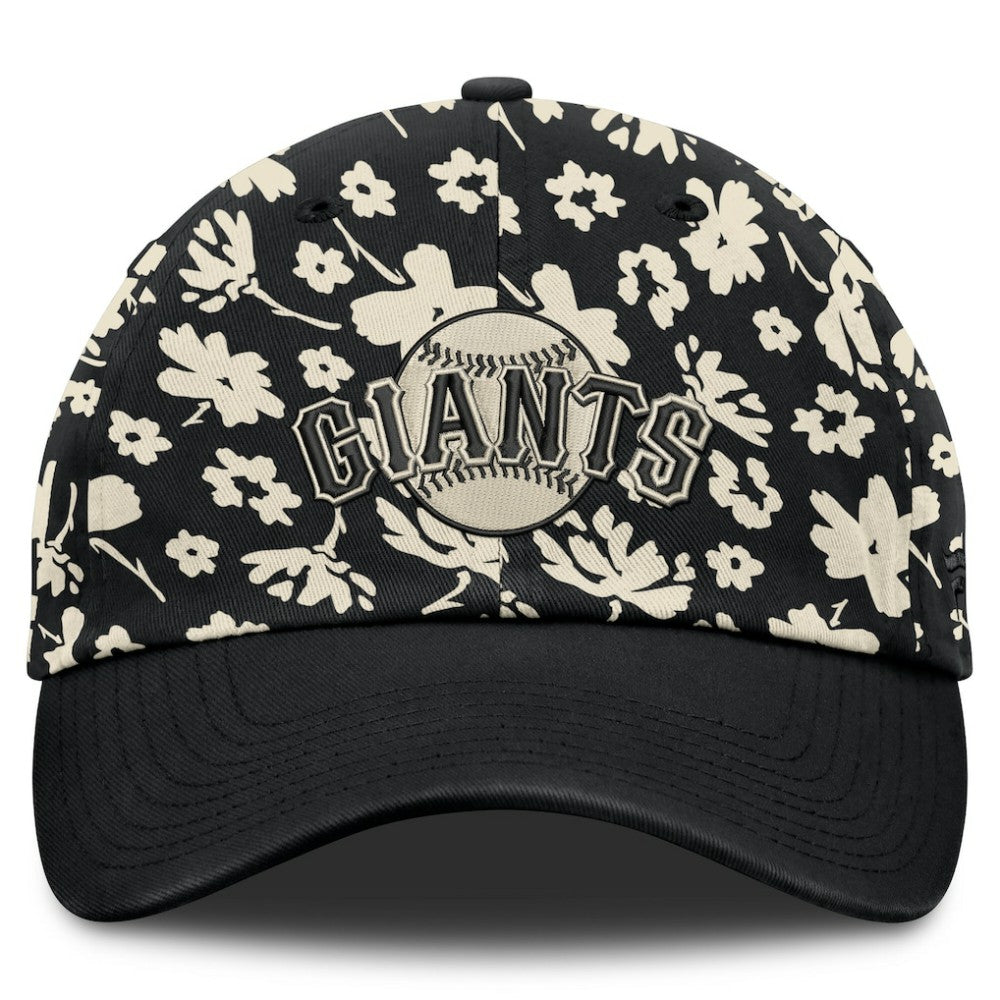 San Francisco Giants Fanatics Women's Blossom Adjustable Hat - Black - Fanatics Lifestyle