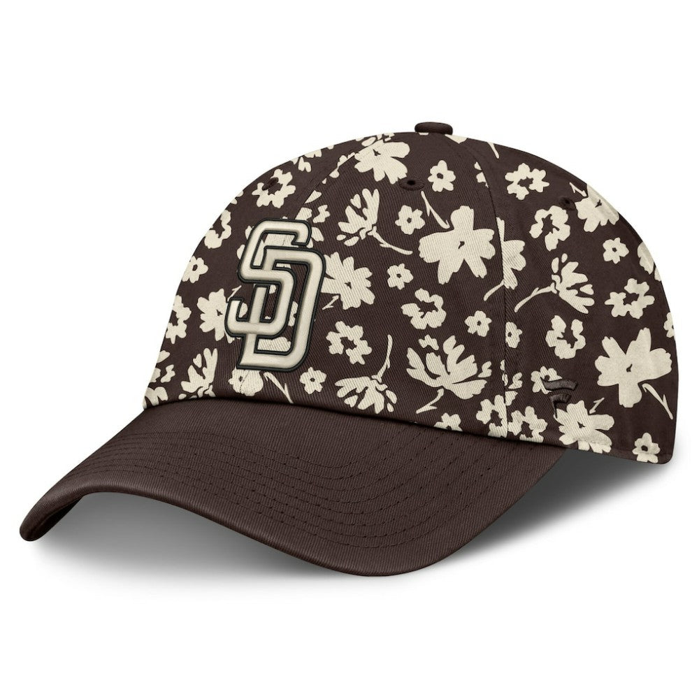 San Diego Padres Fanatics Women's Blossom Adjustable Hat - Brown - Fanatics Discount