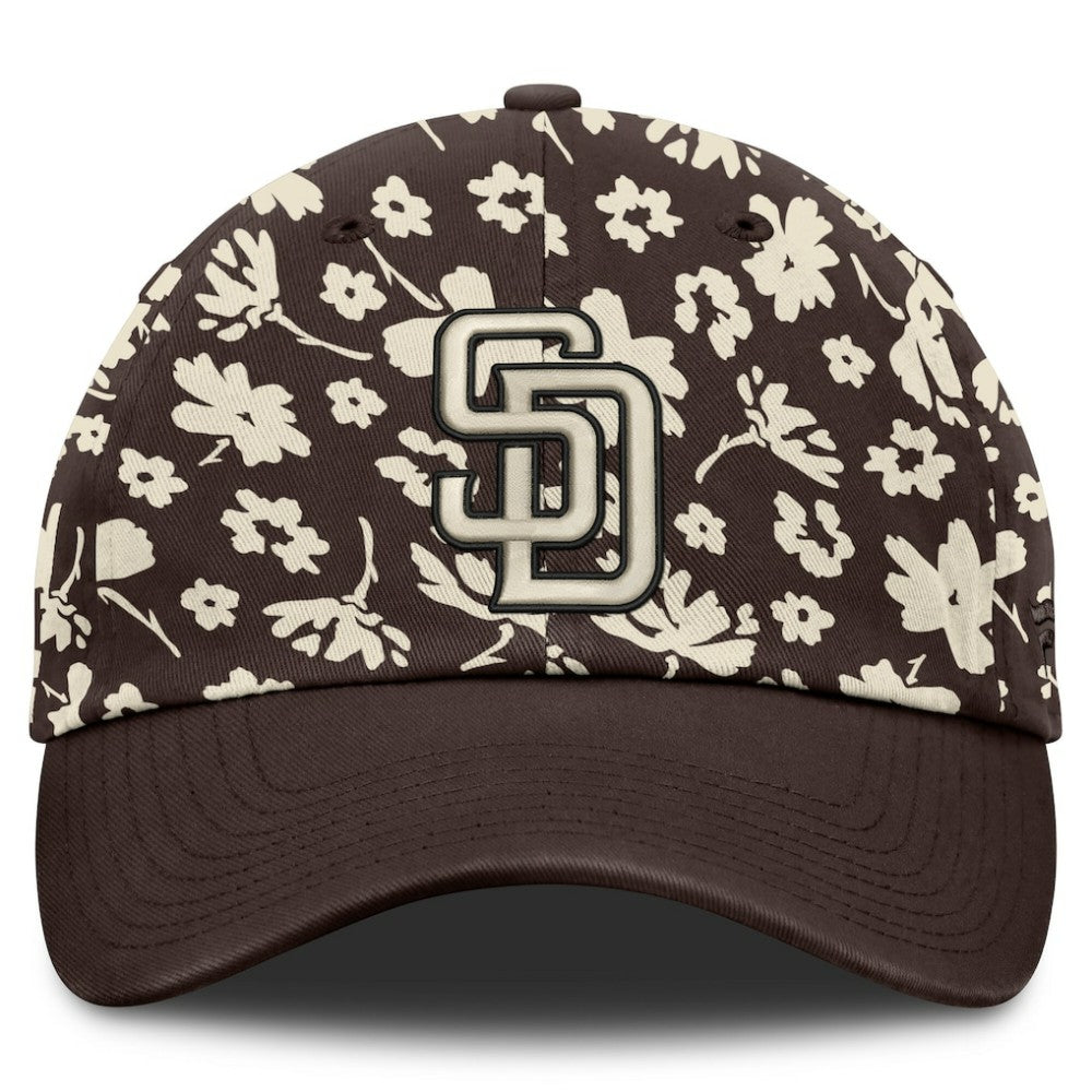San Diego Padres Fanatics Women's Blossom Adjustable Hat - Brown - Fanatics Discount