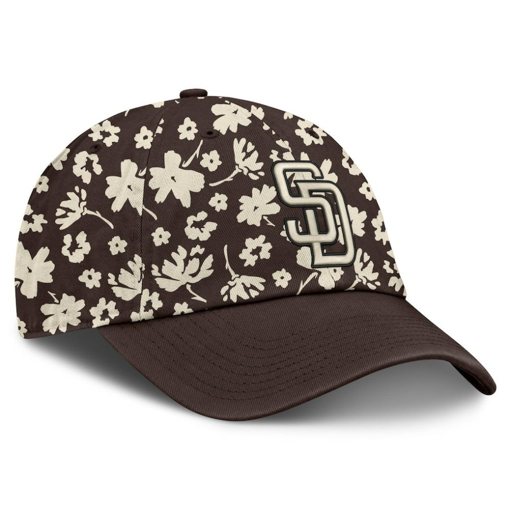San Diego Padres Fanatics Women's Blossom Adjustable Hat - Brown - Fanatics Discount