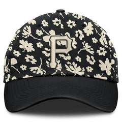 Pittsburgh Pirates Fanatics Women's Blossom Adjustable Hat - Black - Fanatics Lifestyle