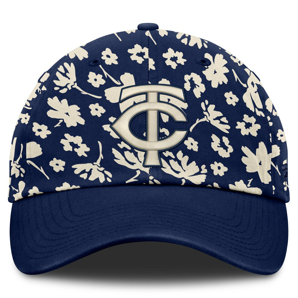 Minnesota Twins Fanatics Women's Blossom Adjustable Hat - Navy - Fanatics Online