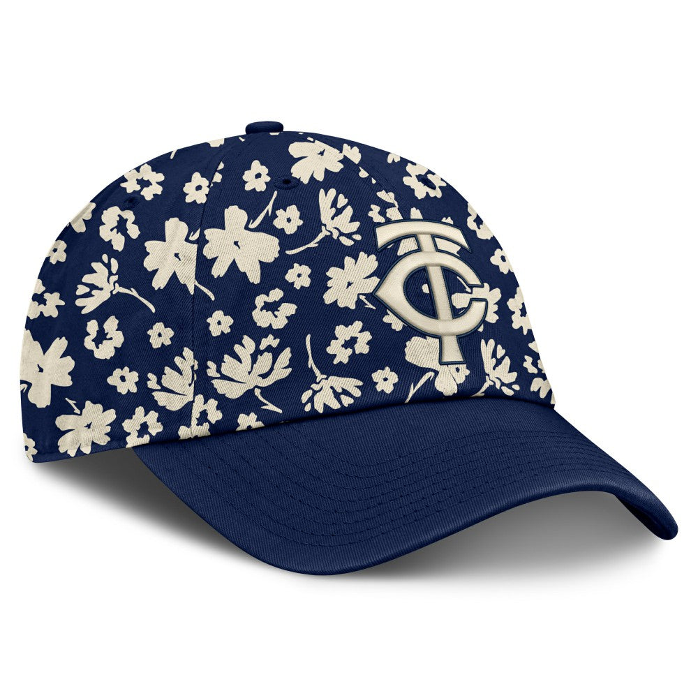 Minnesota Twins Fanatics Women's Blossom Adjustable Hat - Navy - Fanatics Online