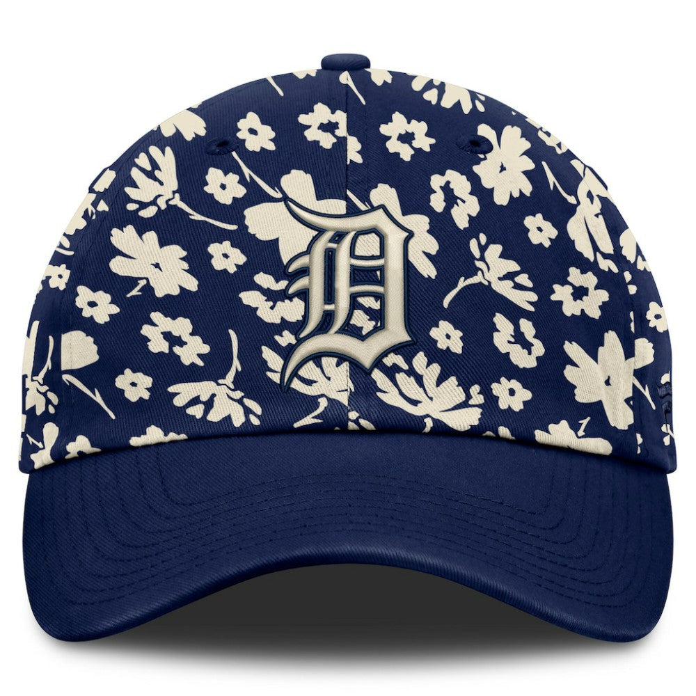 Detroit Tigers Fanatics Women's Blossom Adjustable Hat - Navy - Fanatics Sale