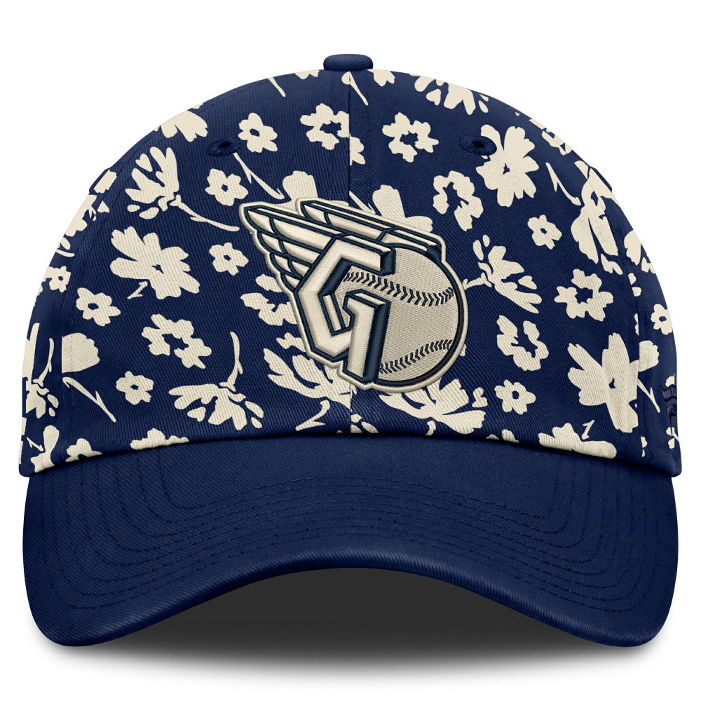 Cleveland Guardians Fanatics Women's Blossom Adjustable Hat - Navy - Fanatics Lifestyle