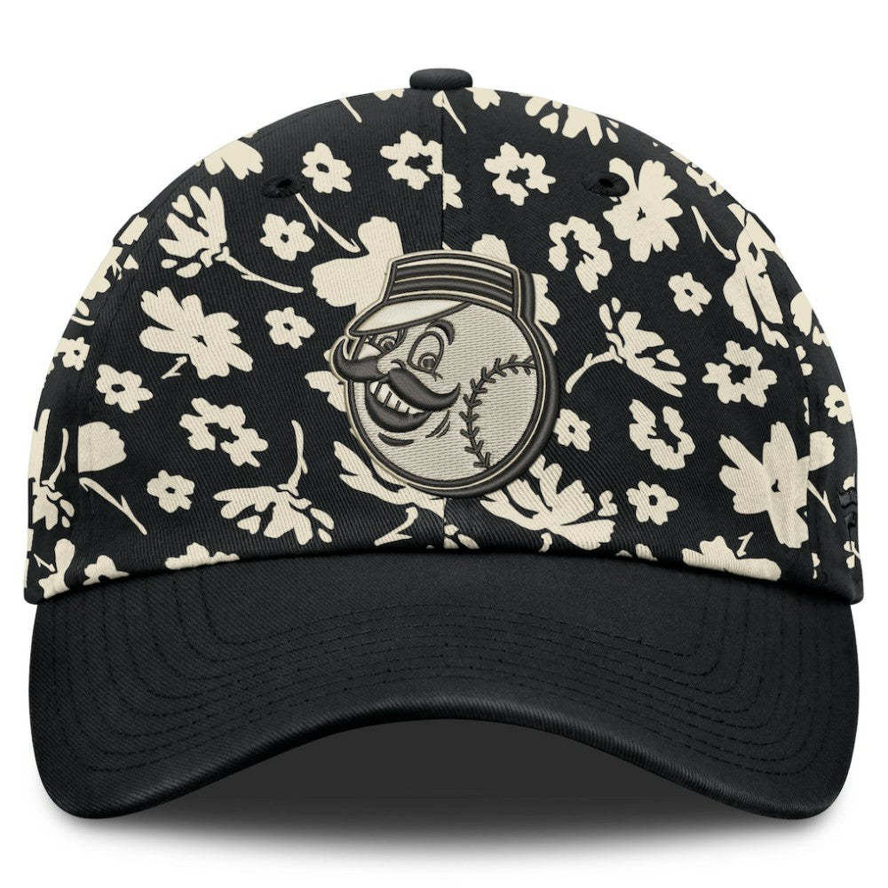 Cincinnati Reds Fanatics Women's Blossom Adjustable Hat - Black - Fanatics Lifestyle