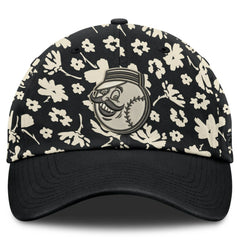 Cincinnati Reds Fanatics Women's Blossom Adjustable Hat - Black - Fanatics Lifestyle