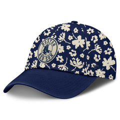 Boston Red Sox Fanatics Women's Blossom Adjustable Hat - Navy - Fanatics Discount