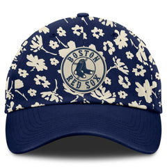 Boston Red Sox Fanatics Women's Blossom Adjustable Hat - Navy - Fanatics Discount