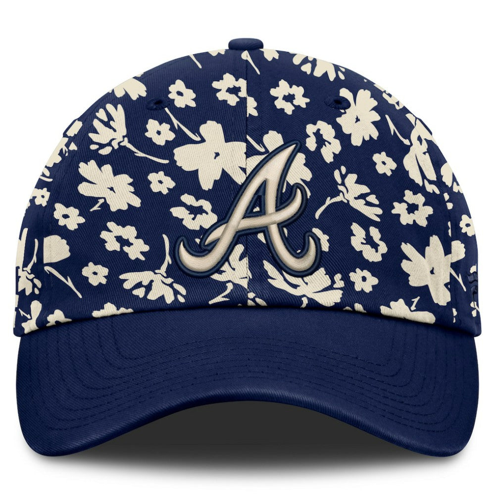 Atlanta Braves Fanatics Women's Blossom Adjustable Hat - Navy - Fanatics Online