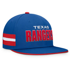 Texas Rangers Fanatics Pick Off Fitted Hat - Royal - Fanatics Online
