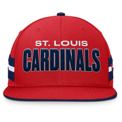 St. Louis Cardinals Fanatics Pick Off Fitted Hat - Red - Fanatics Lifestyle