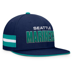Seattle Mariners Fanatics Pick Off Fitted Hat - Navy - Fanatics Discount
