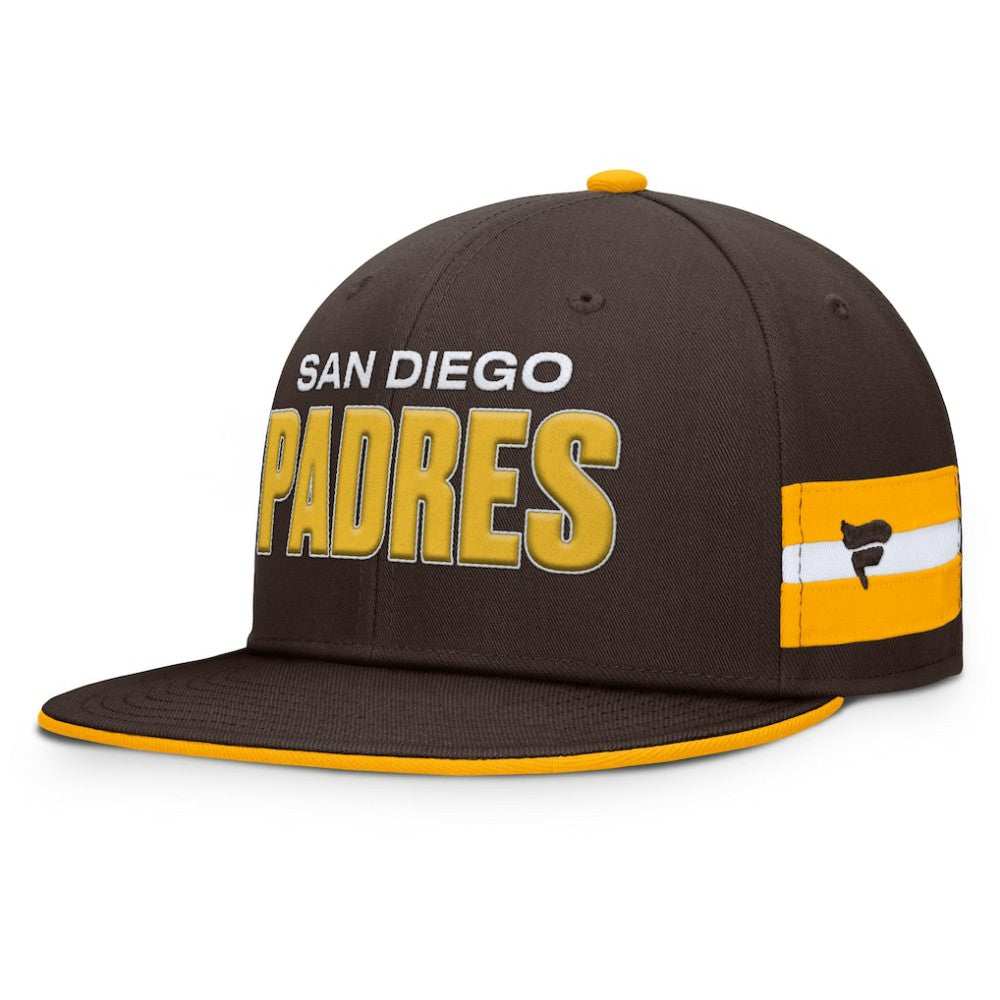 San Diego Padres Fanatics Pick Off Fitted Hat - Brown - Fanatics Sale