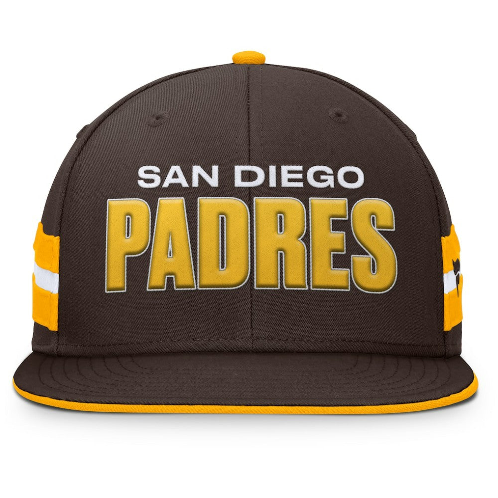 San Diego Padres Fanatics Pick Off Fitted Hat - Brown - Fanatics Sale