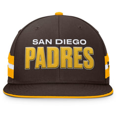 San Diego Padres Fanatics Pick Off Fitted Hat - Brown - Fanatics Sale