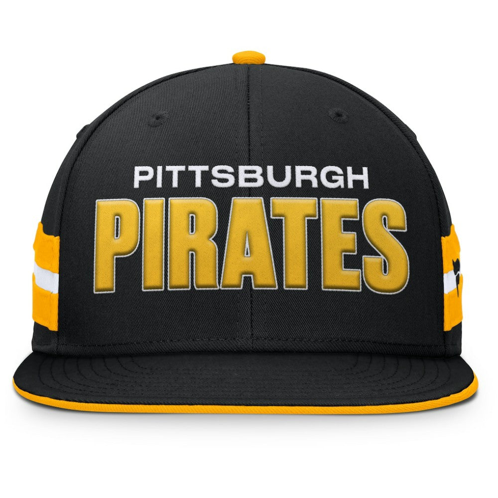 Pittsburgh Pirates Fanatics Pick Off Fitted Hat - Black - Fanatics Discount