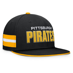 Pittsburgh Pirates Fanatics Pick Off Fitted Hat - Black - Fanatics Discount