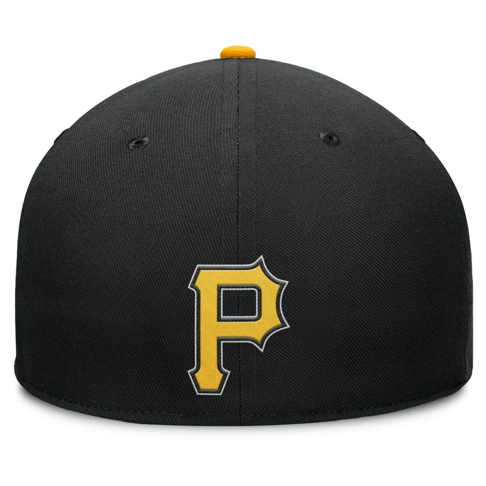 Pittsburgh Pirates Fanatics Pick Off Fitted Hat - Black - Fanatics Discount