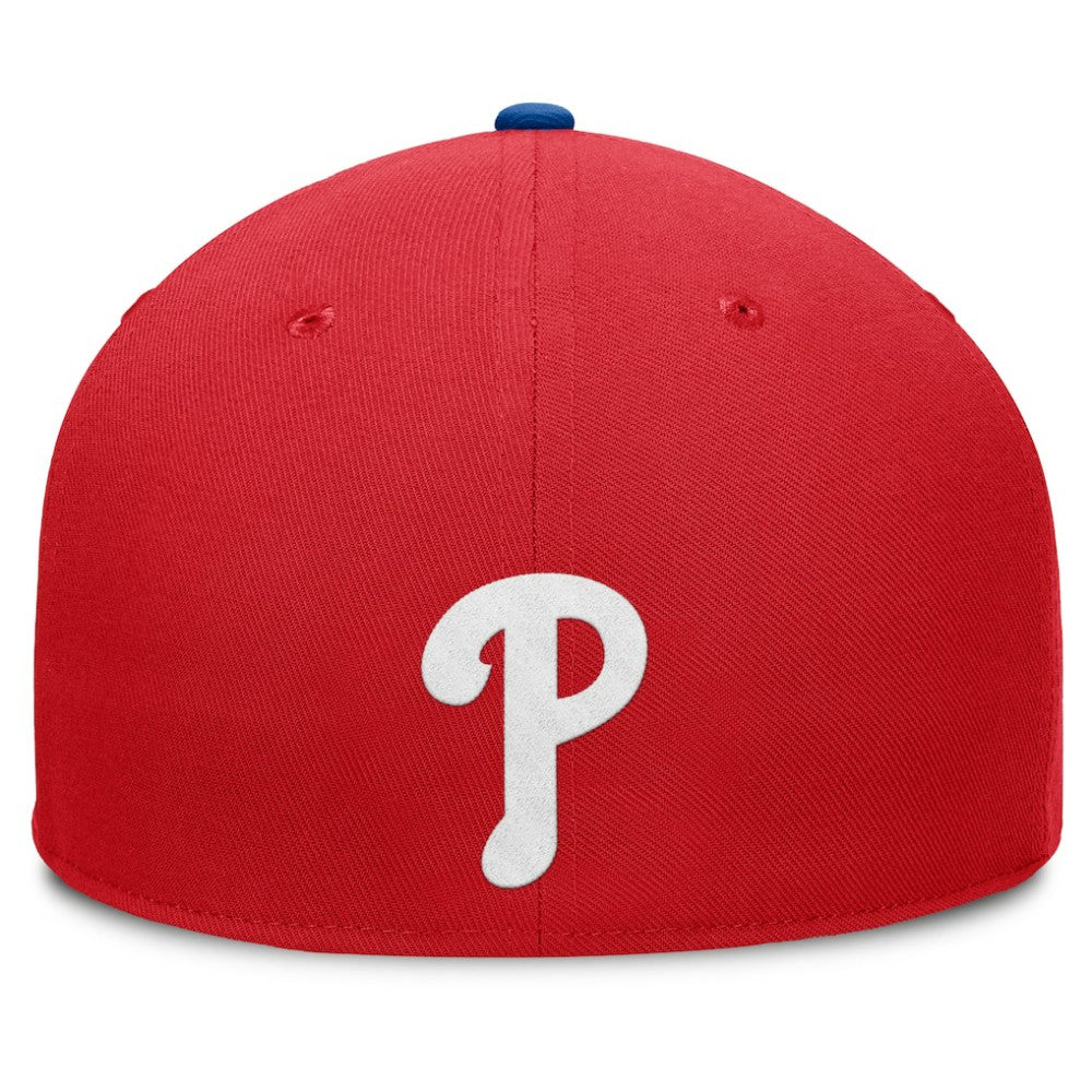 Philadelphia Phillies Fanatics Pick Off Fitted Hat - Red - Fanatics Online