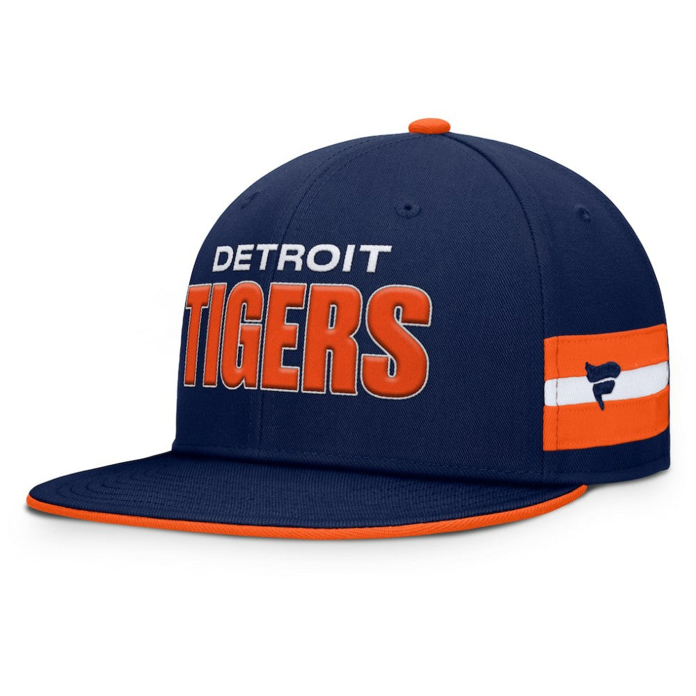 Detroit Tigers Fanatics Pick Off Fitted Hat - Navy - Fanatics Online