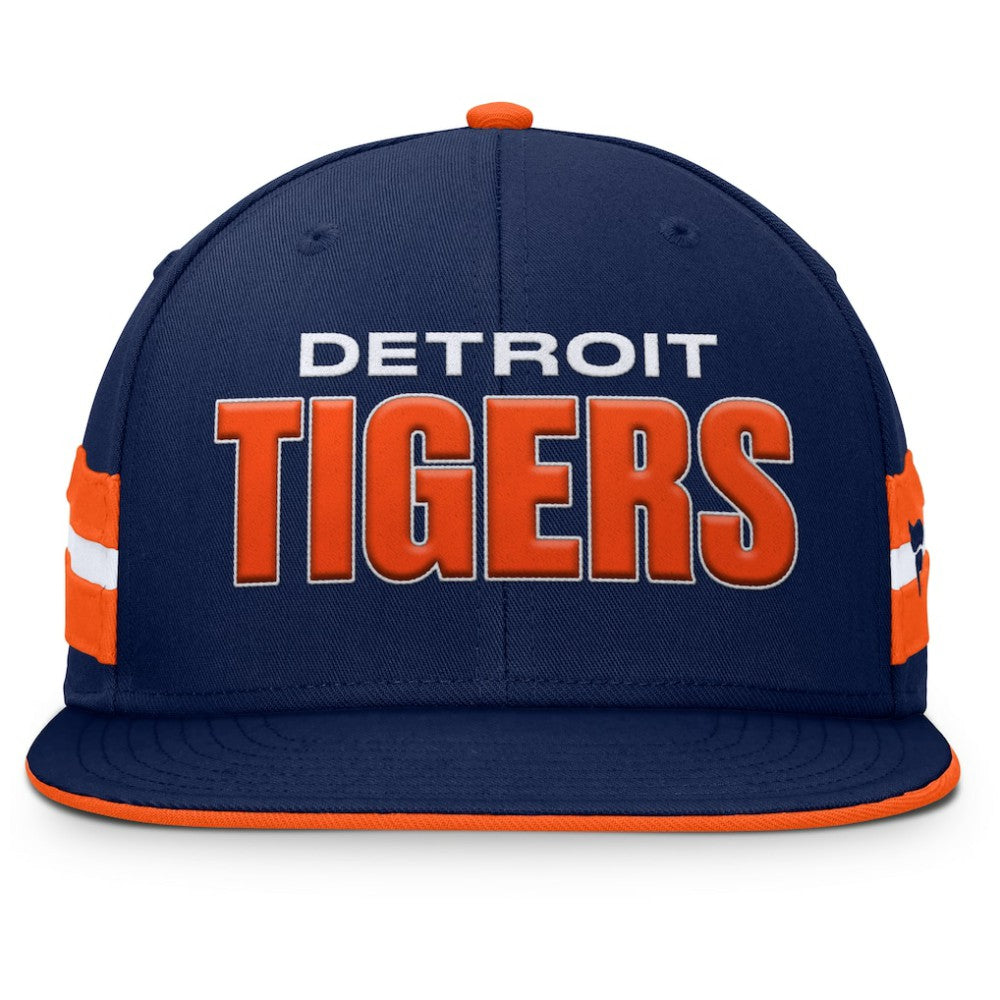 Detroit Tigers Fanatics Pick Off Fitted Hat - Navy - Fanatics Online